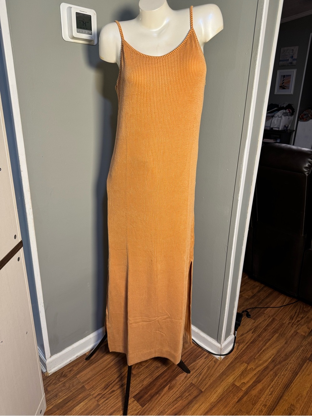 NWT Dear Scarlett 2 pc Dress Set color Merigold